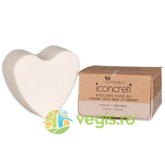Demachiant Facial Solid cu Ulei de Cocos si Argan 60g NATURAEQUA — preț și oferte