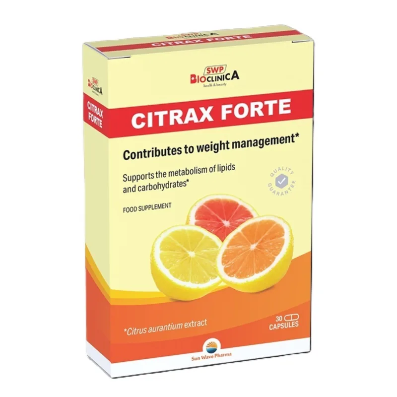 Citrax Forte, 30 capsule, Sun Wave Pharma — preț și oferte