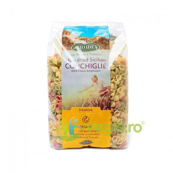 Paste Fusili Tricolore din Grau Dur Sicilian Ecologic/Bio 500g LA BIO IDEA — preț și oferte
