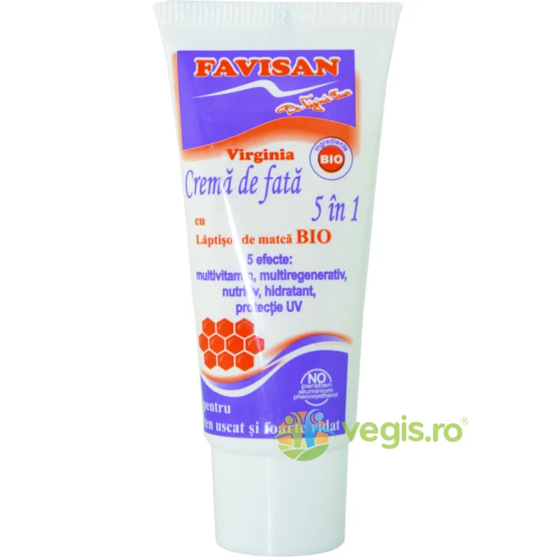Crema de Fata 5 in1 cu Laptisor de Matca Virginia 40ml — preț și oferte