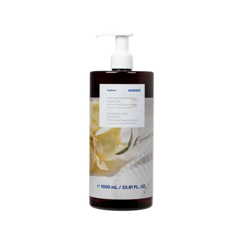 Gel de dus Grecian Gardenia, 1000ml, Korres — preț și oferte