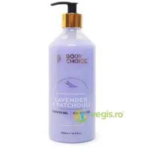 Gel de Dus Calmant si Hidratant cu Parfum de Lavanda si Patchouli 500ml