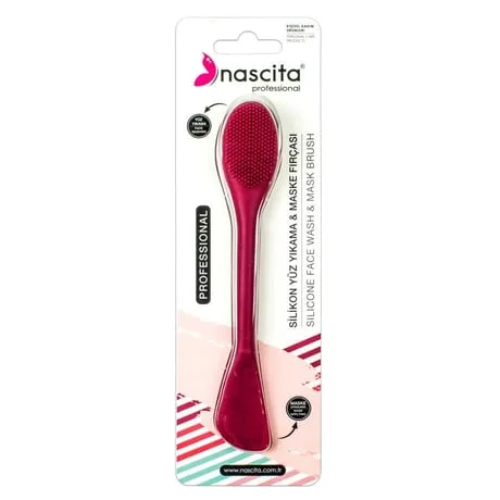 Perie din silicon pentru aplicarea si indepartarea mastilor wash-off, 1 bucata, Nascita — preț și oferte