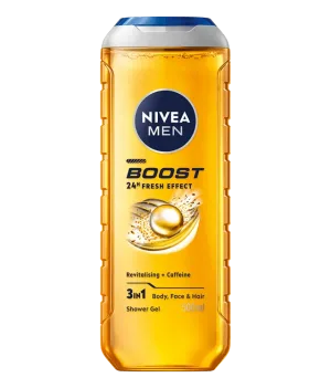 Gel de dus Men Boost, 500ml, Nivea