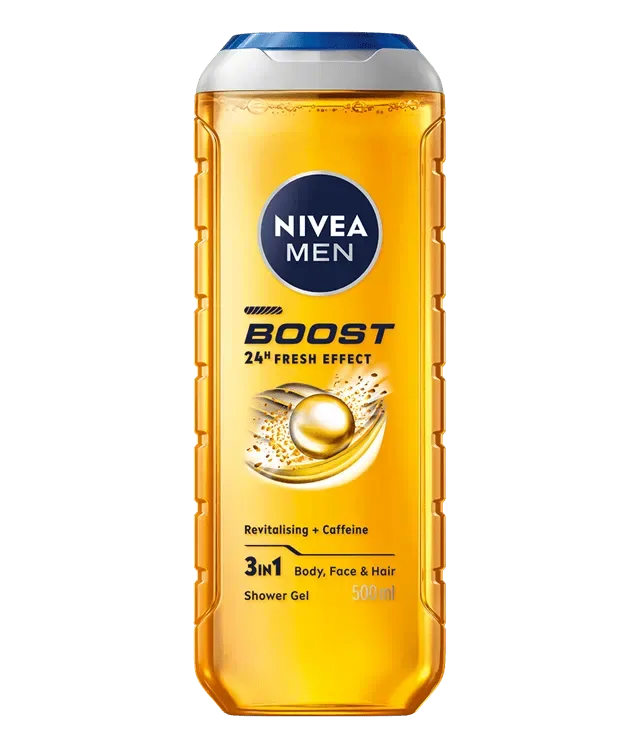 Gel de dus Men Boost, 500ml, Nivea — preț și oferte