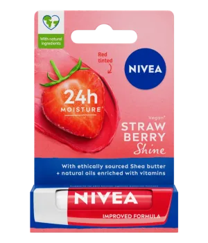 Balsam de buze Strawberry, 4.8g, Nivea