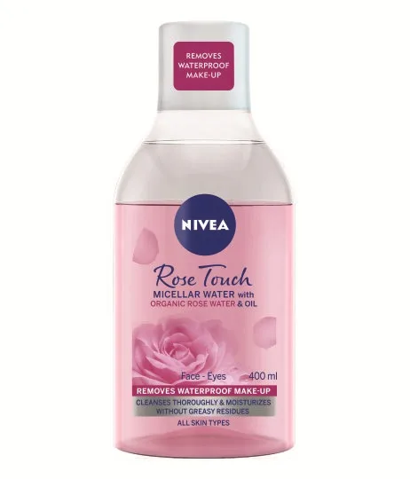 Apa micelara bifazica cu apa de trandafiri, 400ml, Nivea — preț și oferte