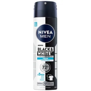 Deodorant spray pentru barbati Black & White Fresh, 200ml, Nivea