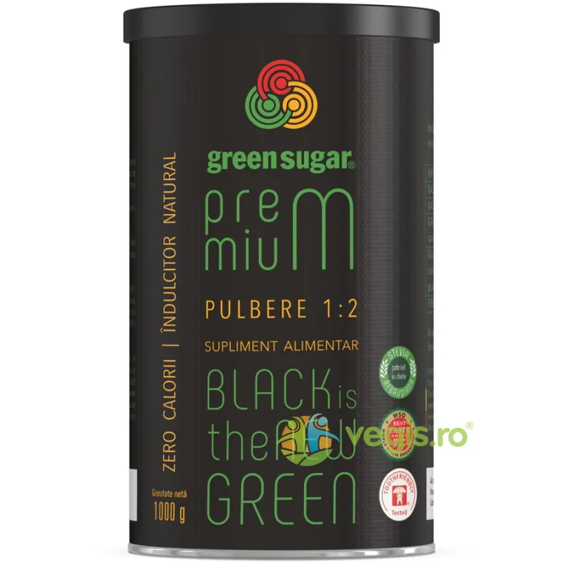 Green Sugar Premium 1:2 Pulbere 1kg — preț și oferte