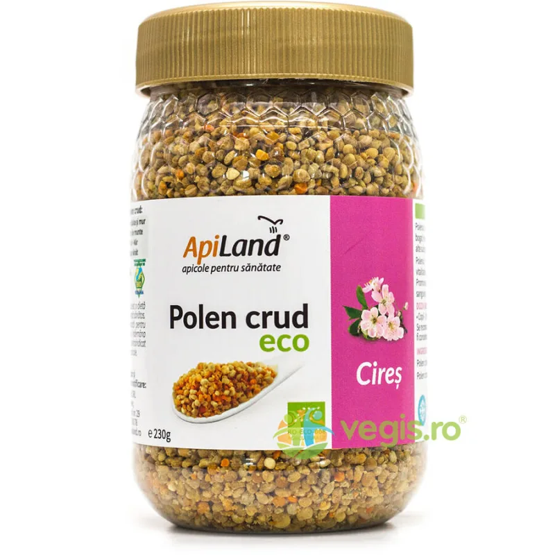 Polen Crud de Cires Ecologic/Bio 230g APILAND — preț și oferte