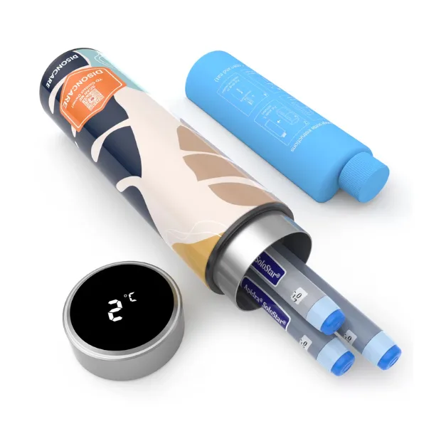 Termos portabil pentru insulina, capacitate 1 stilou, Disoncare Odyssey Smart, Monstera — preț și oferte