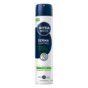 Deodorant spray pentru barbati Derma Control Sensitive, 200ml, Nivea