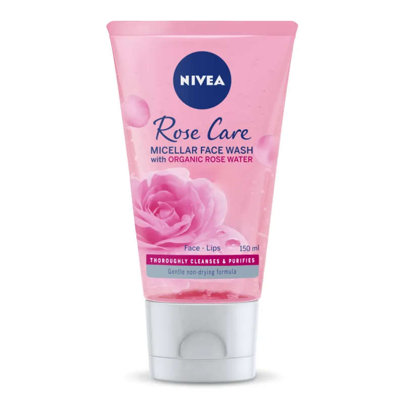 Gel de curatare 3 in 1 cu apa organica de trandafir Cleansing, 150ml, Nivea — preț și oferte