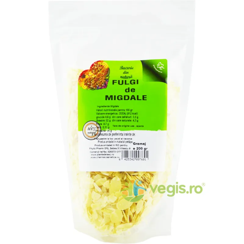 Fulgi de Migdale 200g CHARME — preț și oferte