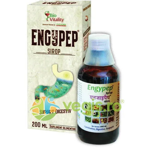 Engypep Sirop (Suport Digestiv) 200ml BIO VITALITY — preț și oferte