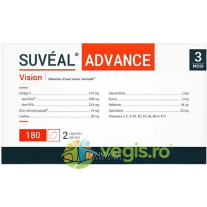 Suveal Advance (Imbatranire Avansata a Retinei, Pierderea Vederii Centrale) 180cps moi