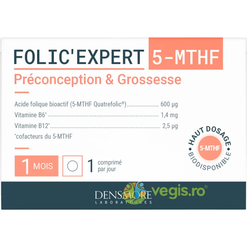 Folic Expert 30tb DENSMORE LABORATOIRES — preț și oferte