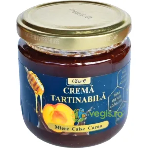 Crema Tartinabila cu Caise Rawe 220g