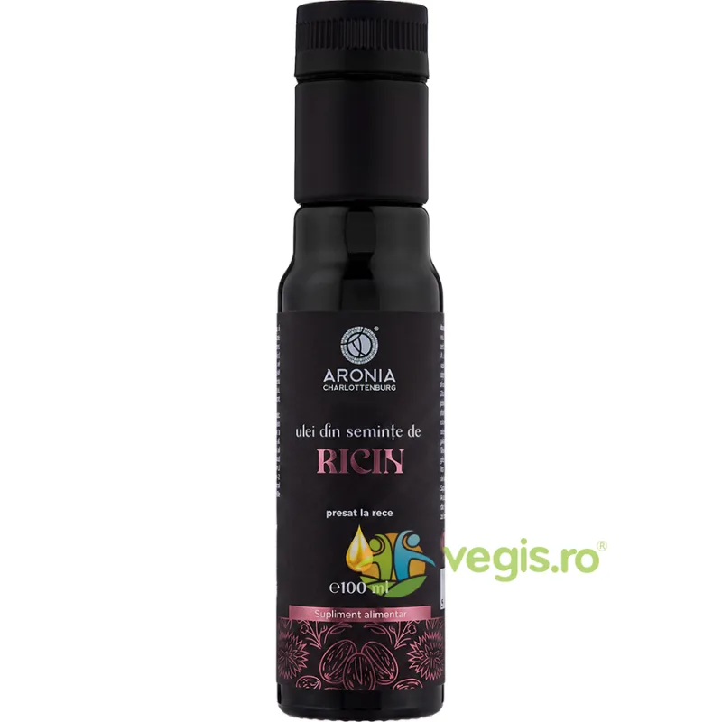 Ulei de Ricin 100% Pur, Natural si Presat la Rece 100ml Aronia Charlottenburg — preț și oferte