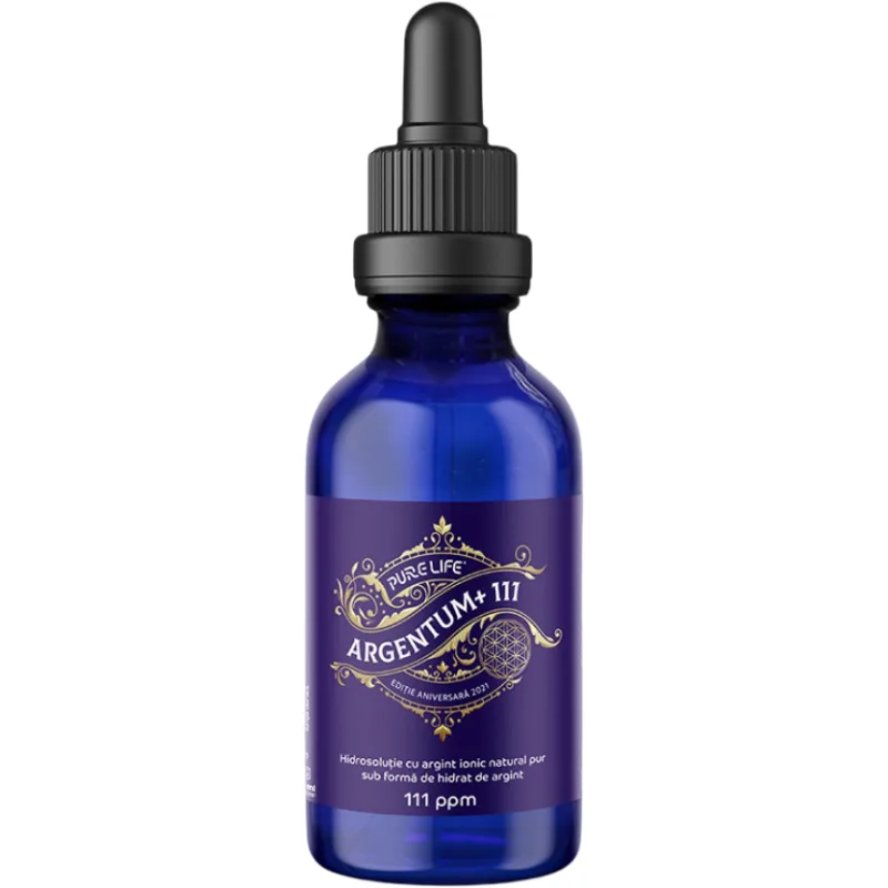 Argentum 111ppm cu Pipeta 30ml PURE LIFE — preț și oferte