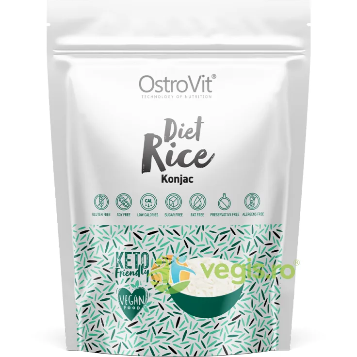 Orez Konjac Diet Rice 400g OSTROVIT — preț și oferte