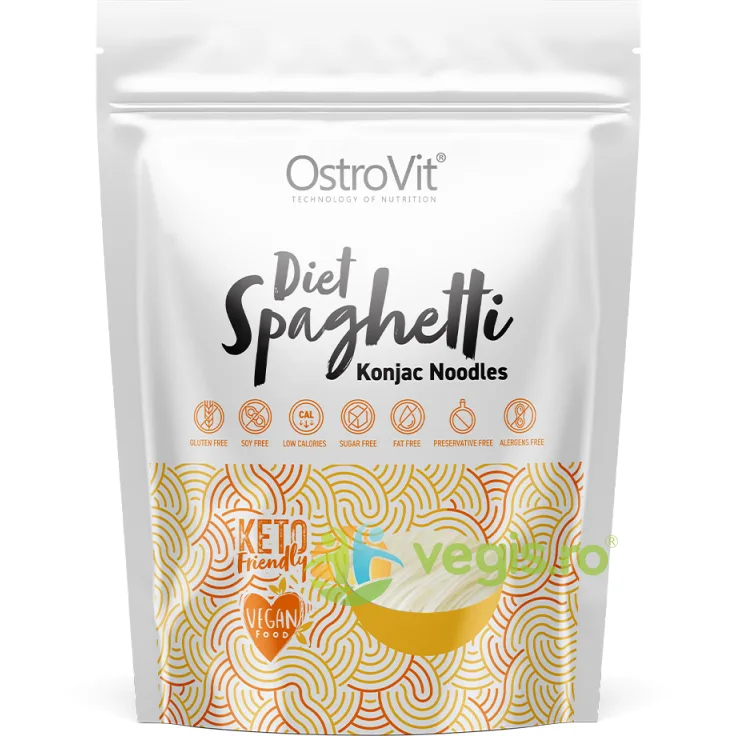 Paste Konjac Diet Spaghetti 400g OSTROVIT — preț și oferte