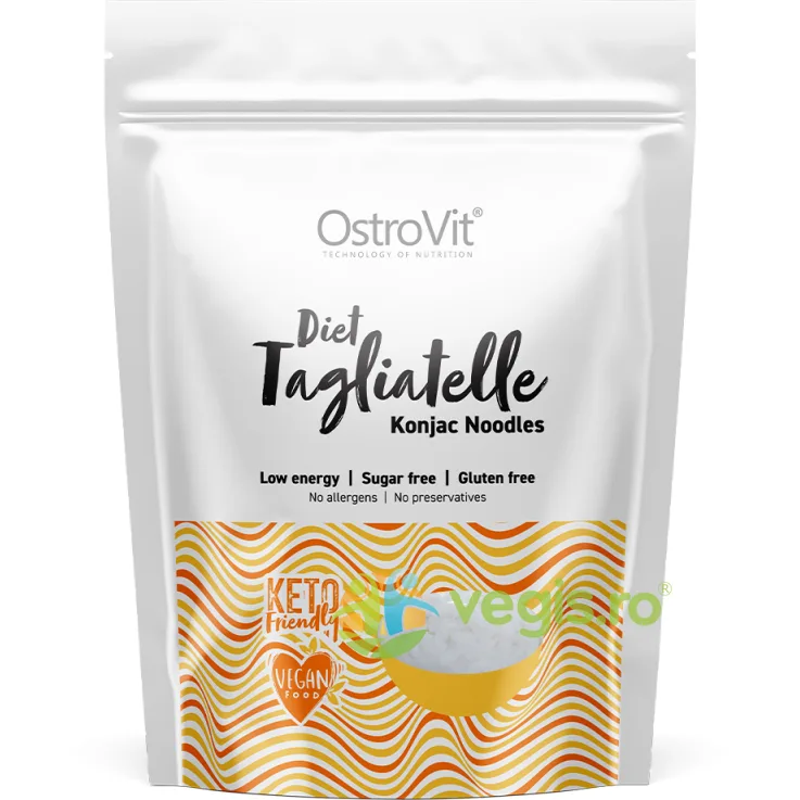 Tagliatelle Konjac Diet Spaghetti 400g OSTROVIT — preț și oferte