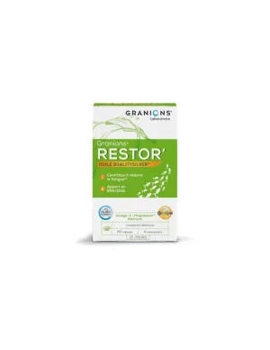 LGN Restor Omega-3, Magneziu și Seleniu, 60 capsule, Granions