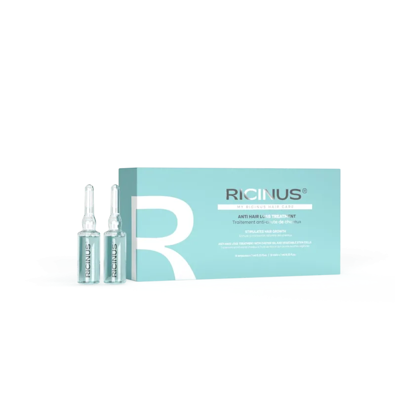 Ricinus Tratament Stoparea caderii parului 7 ml x12 fiole — preț și oferte
