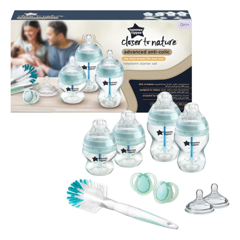 Kit biberoane pentru nou-născuti, Advanced Anti-Colic, Tommee Tippee — preț și oferte