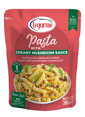 Paste cu sos Crema de Ciuperci, 250g, Legurme
