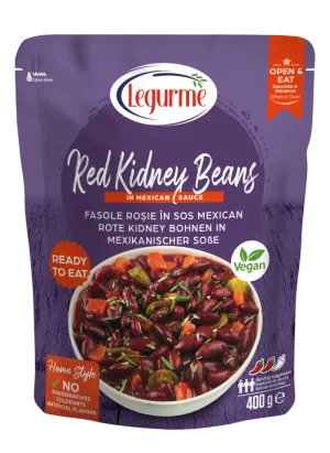 Fasole Rosie in Sos Mexican, 250g, Legurme