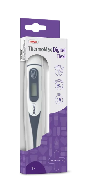 Dr. Max Termometru digital cu varf flexibil, 1 bucata