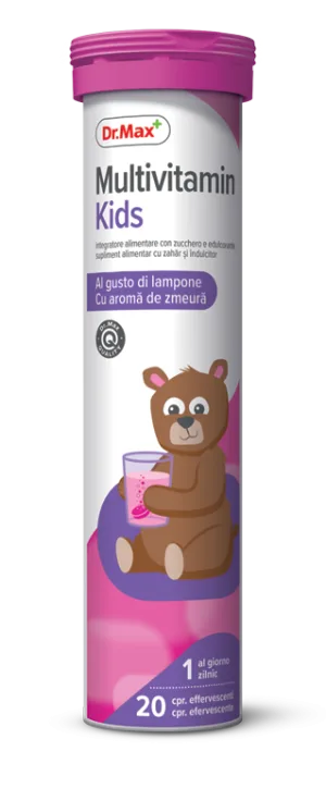 Dr. Max Multivitamin Kids, 20 comprimate efervescente