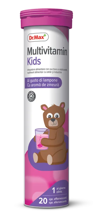 Dr. Max Multivitamin Kids, 20 comprimate efervescente — preț și oferte