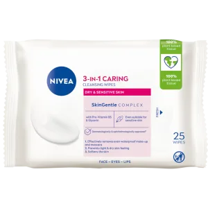 Servetele demachiante delicate, 25 bucati, Nivea