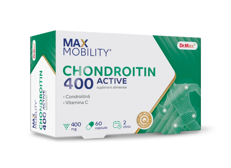 Dr. Max Max Mobility Chondroitin 400 Active, 60 capsule — preț și oferte