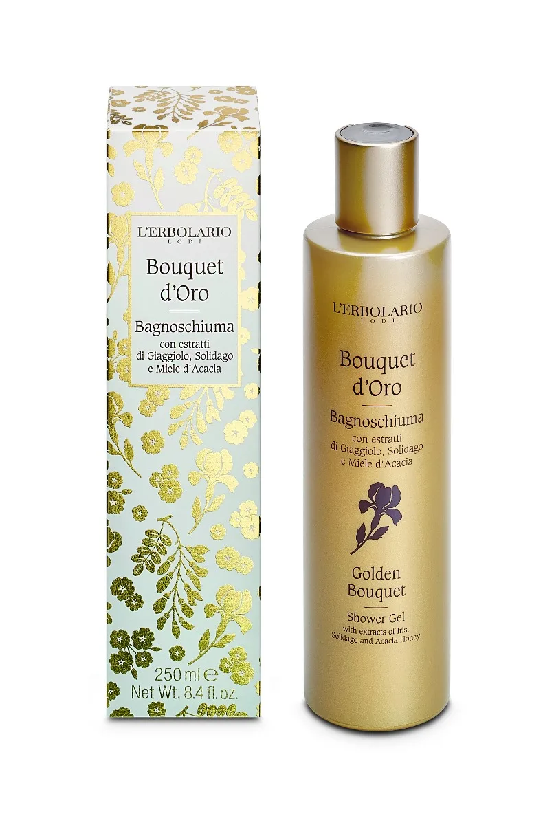 L'Erbolario Gel de dus Golden Bouquet, 250ml — preț și oferte