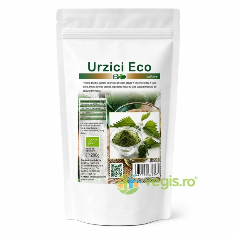 Urzici Frunze Pudra 200g Deco Italia — preț și oferte