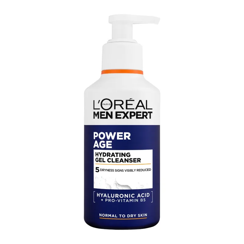 Gel de curatare pentru ten uscat cu acid hialuronic si Pro-Vit  B5, 260ml, L'oreal Men Expert — preț și oferte