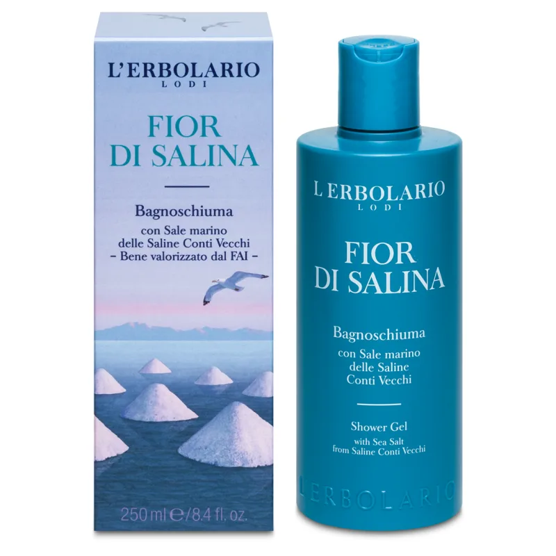 L'Erbolario Gel de dus Fior Di Salina, 250ml — preț și oferte