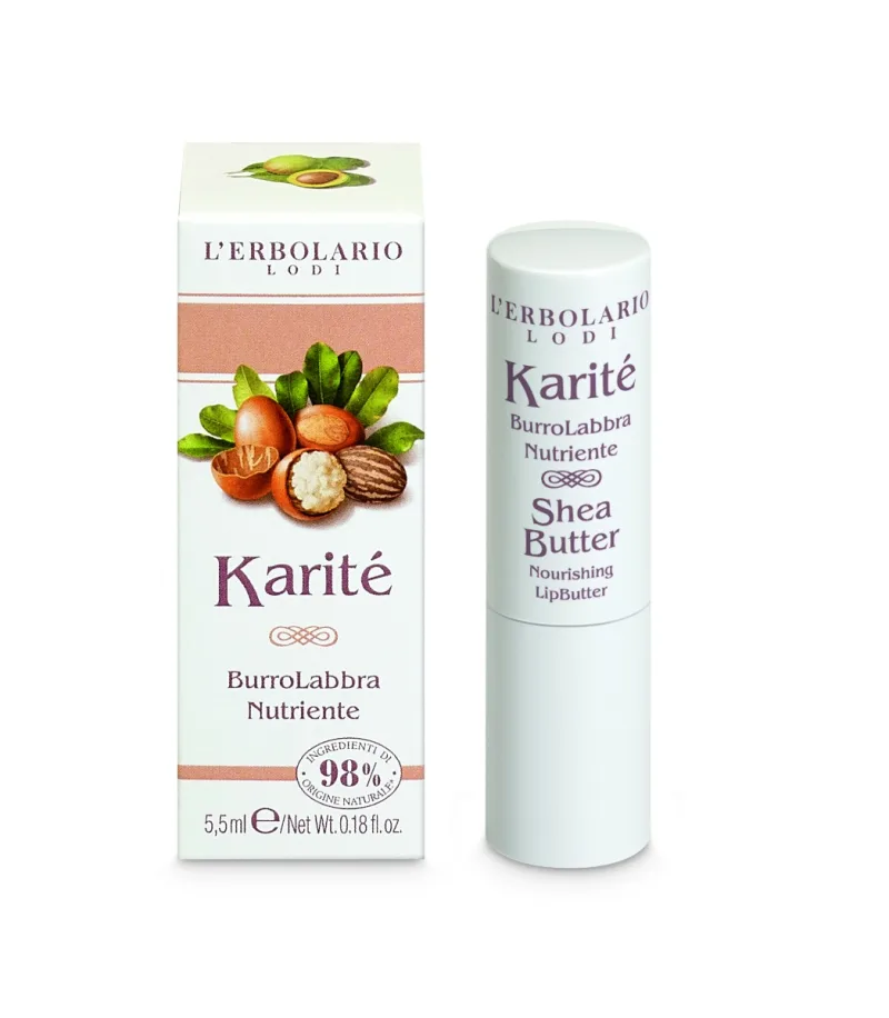 L'Erbolario Unt de buze nutritiv cu shea, 5.5ml — preț și oferte