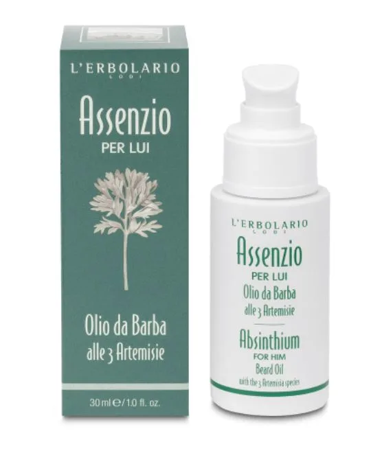 L'Erbolario Ulei pentru barba Absinthium, 30ml — preț și oferte
