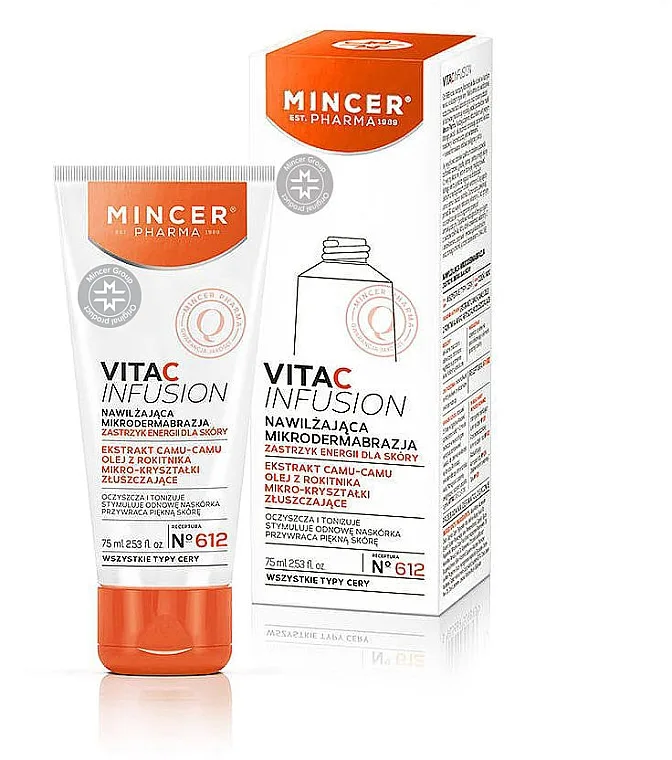 Crema hidratanta pentru microdermabraziune Vitamina C Infusion, 75ml, Mincer Pharma — preț și oferte