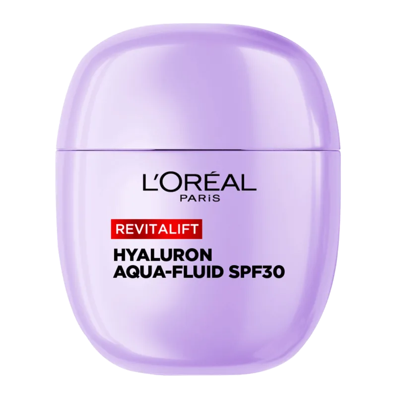 Fluid hidratant cu factor de protectie solara SPF30 Revitalift Hyaluron Aqua, 40ml, L'Oreal Paris — preț și oferte