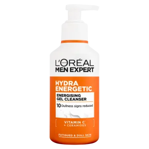 Gel de curatare Hydra Energetic cu vitamina C si ceramide, 260ml, L'oreal Men Expert