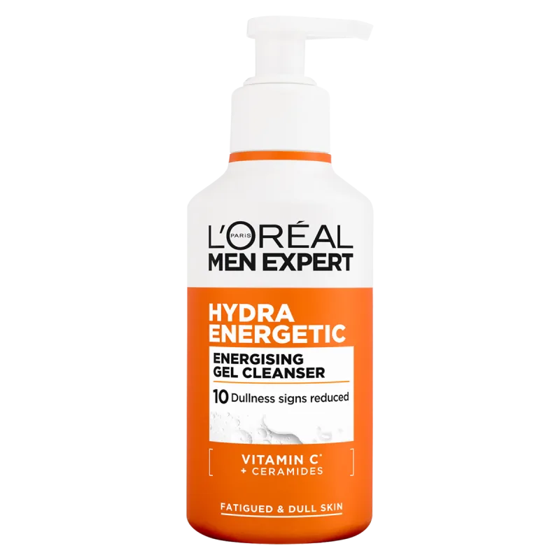 Gel de curatare Hydra Energetic cu vitamina C si ceramide, 260ml, L'oreal Men Expert — preț și oferte