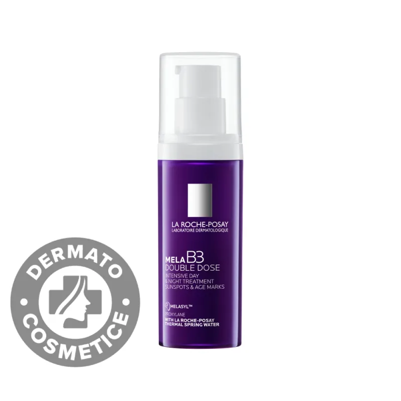 Serum concentrat intensiv anti-pete pigmentare Mela B3 Double Dose, 40ml, La Roche-Posay — preț și oferte