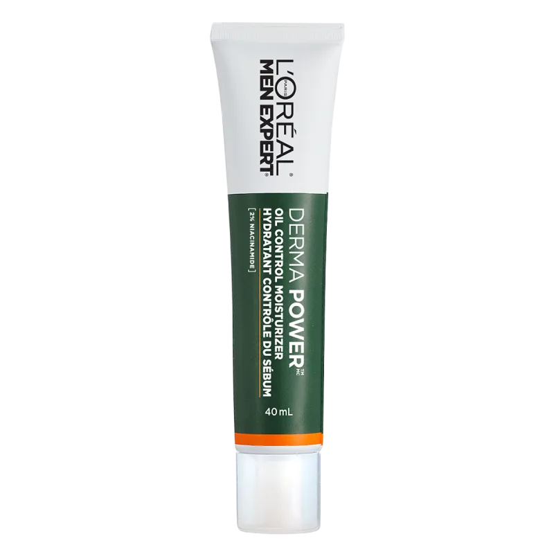 Crema hidratanta pentru ten gras cu protectie solara SPF30 Derma Control, 40ml, L'Oreal Men Expert — preț și oferte
