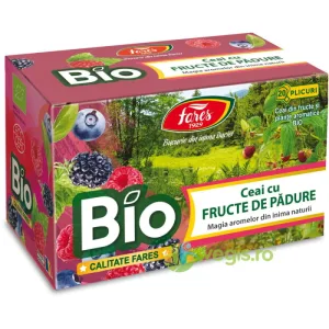 Ceai cu Fructe de Padure Ecologic/Bio 20dz cu anvelopa
